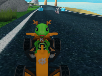 Tiny screenshot of SuperTuxKart